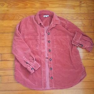 Madewell Corduroy Shacket Shirt